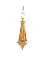 AMBER TEARDROP LANTERN