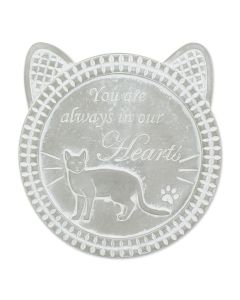 YOU ARE ALWAYS IN OUR HEARTS- CAT MEMORIAL STEPPING STONE