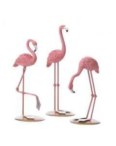 CUTE TABLETOP FLAMINGO TRIO